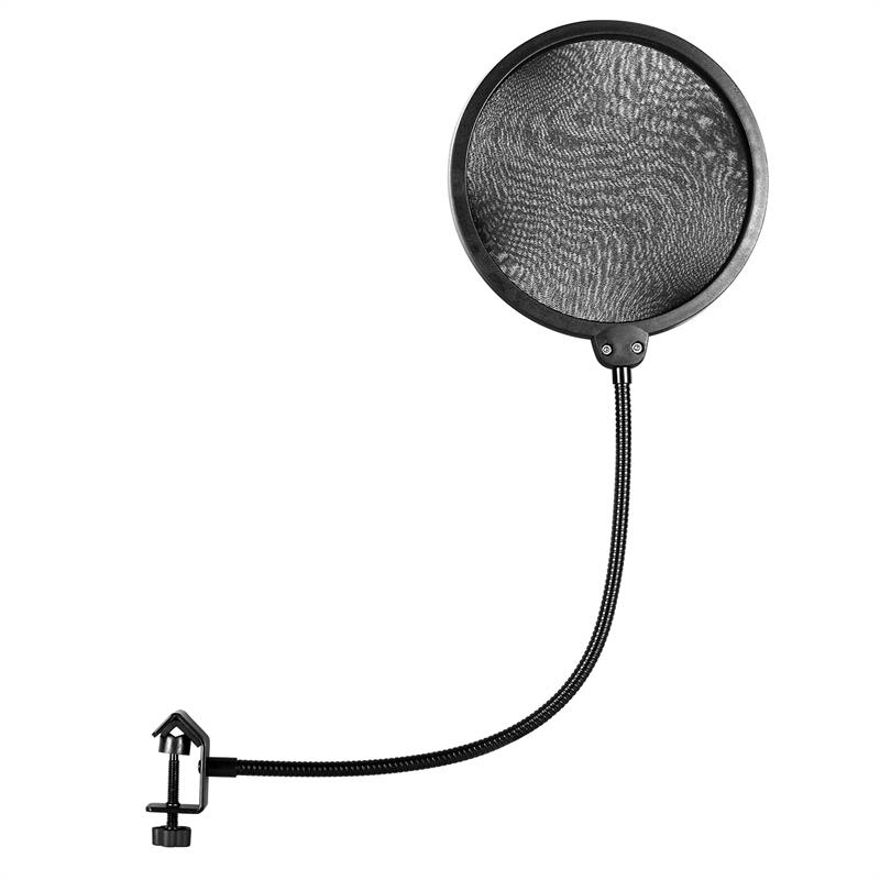 Auna Pro POP-1, pop filter, protiveterná ochrana, čierny – Obrázok 3