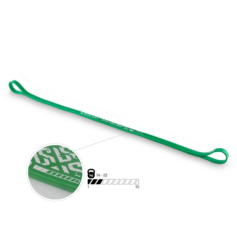 Capital Sports Resistor 03, elastický expandér, stupeň záťaže 3 (14-22kg) – Obrázok 5