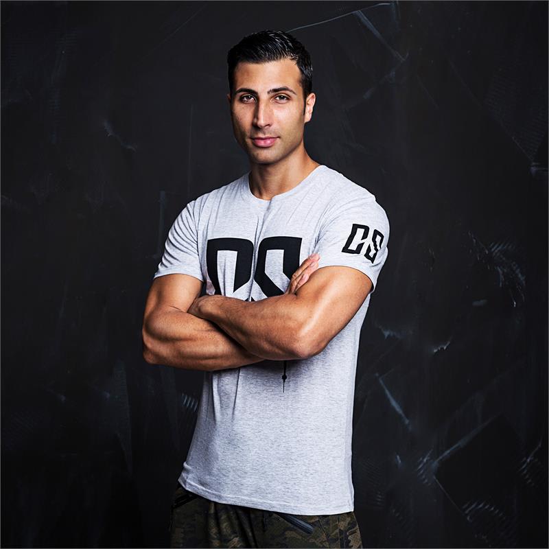 Capital Sports Beforce, veľkosť M, sivé, tréningové tričko, pánske – Obrázok 3