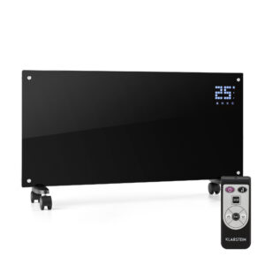 Klarstein Bornholm, konvektor, 2000 W, LED displej, 2 stupne ohrevu, čierny