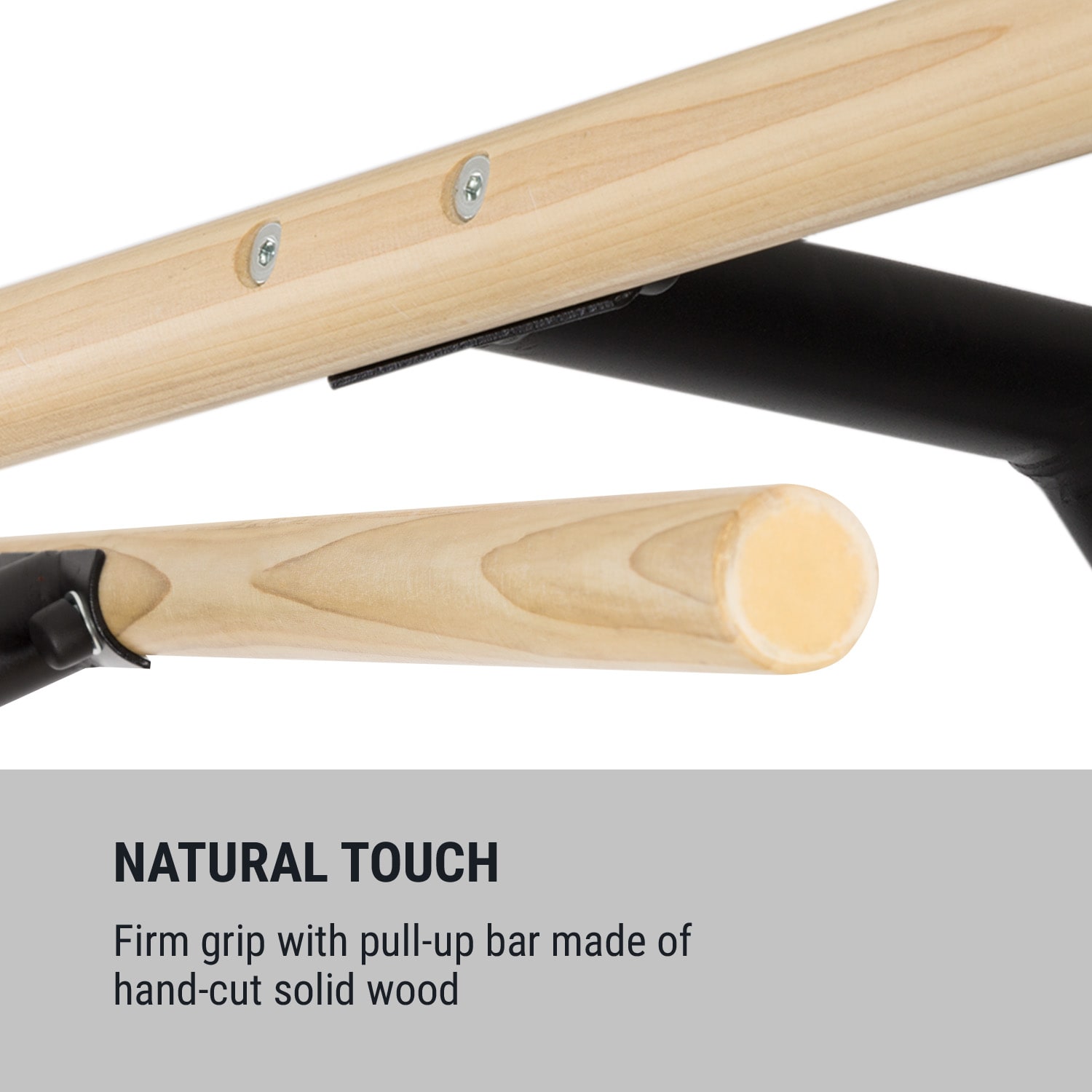 KLARFIT T-Trix, pull up stanica, MultiGym koncept, do 110 kg, prenosná taška, čierna – Obrázok 4