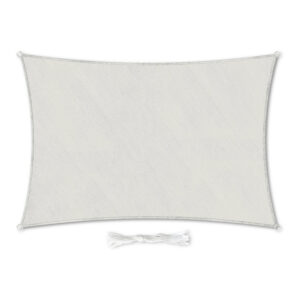 Blumfeldt Pravouhlá slnečná clona, 3 x 5 m, s upevňovacími okami, polyester, priedušná