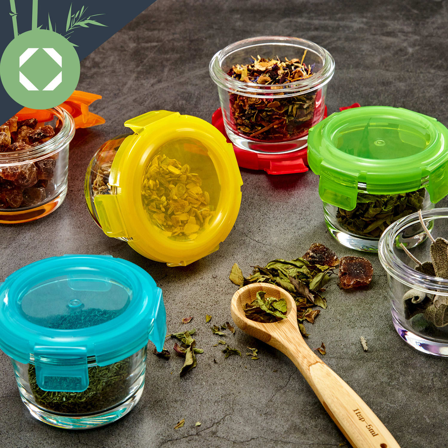 Klarstein Detské poháre, 6 dielsúprava, pestré kryty, vzduchotesný uzáver, nepriepustné – Obrázok 4