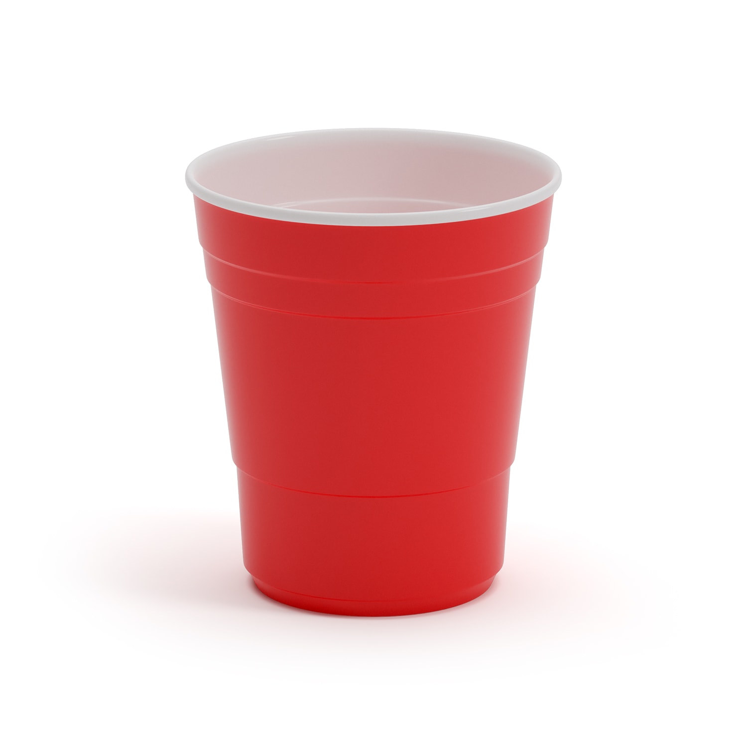 BeerCup Nadal 10 Oz, červené párty poháre, US-College Style, 295 ml, znovu použiteľné – Obrázok 3