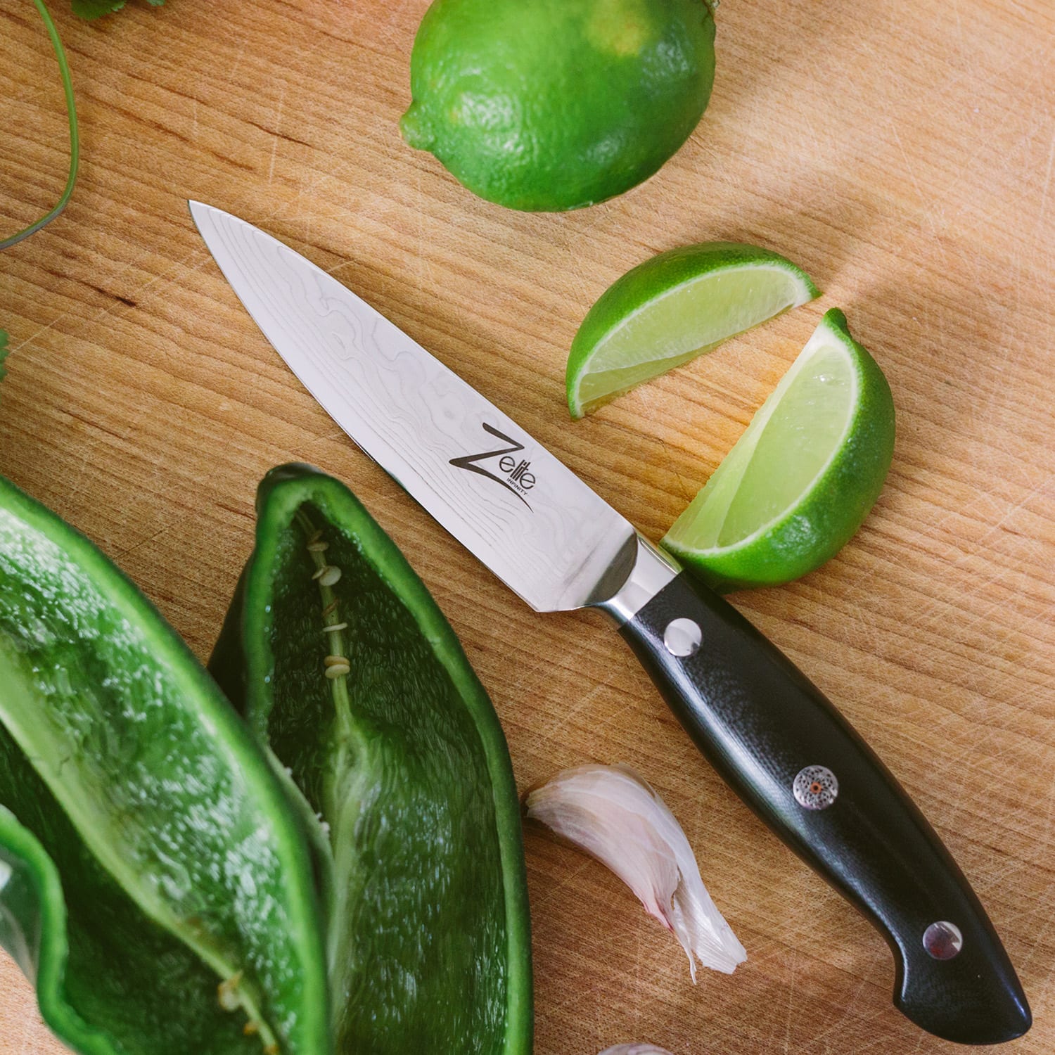 Zelite Infinity by Klarstein Executive-Plus, 4,25" nôž na lúpanie, 61 HRC, nehrdzavejúca oceľ – Obrázok 5