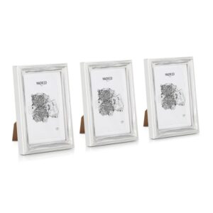 Casa Chic Lancaster, rámy na obrázky, obdĺžnikové, sada 3 rámov, fotky 17 x 12 cm, pasparta, drevo