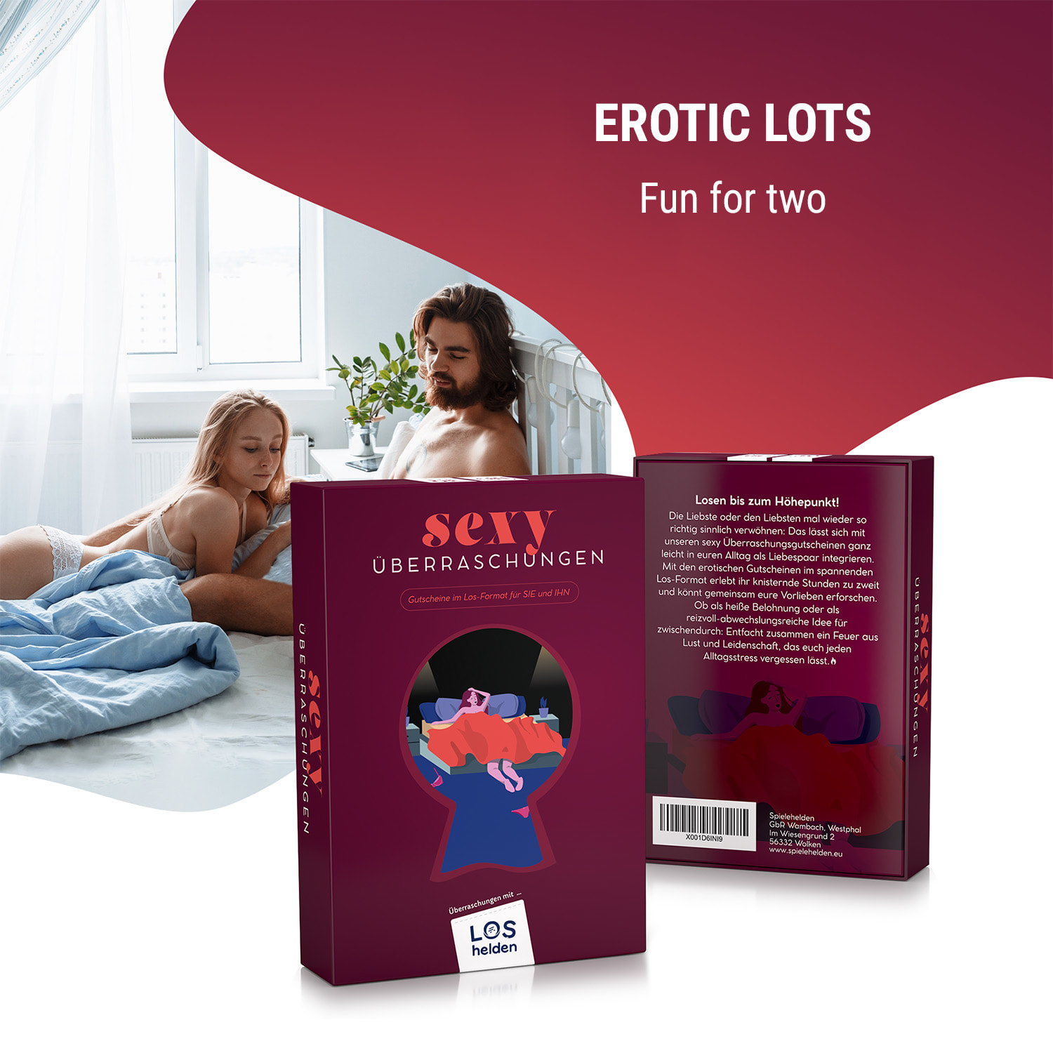 Spielehelden Sexy Überraschungen Erotická hra pre páry so slastiplnými poukazmi – Obrázok 4