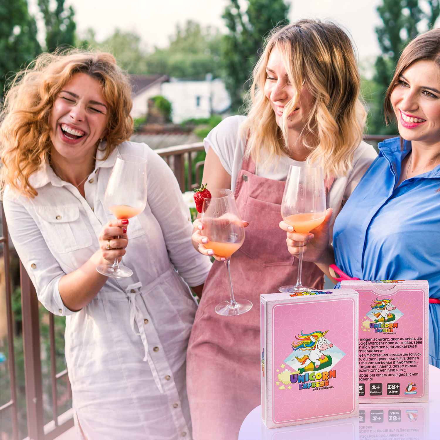 Spielehelden Unicorn Express Párty hra Dámska jazda 55 kariet – Obrázok 2