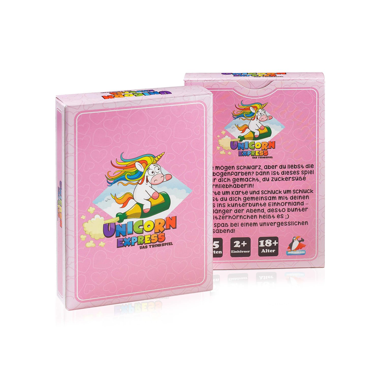 Spielehelden Unicorn Express Párty hra Dámska jazda 55 kariet – Obrázok 5