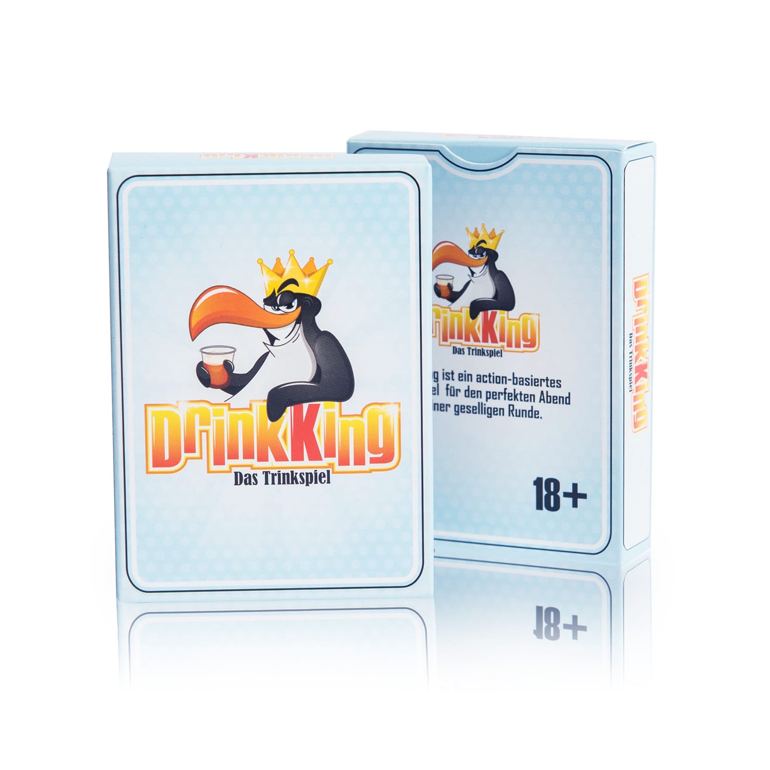 Spielehelden DrinkKing Alkoholická hra 55 kariet Hráči: 2-8 Vek: 18+ – Obrázok 5