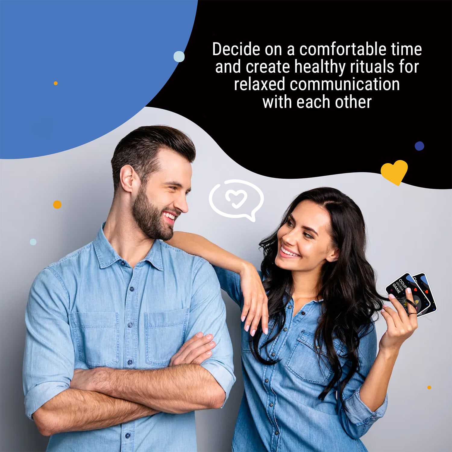 Spielehelden Couples Question Game ...aby ste sa spolu zabávali a smiali Kartová hra v anglickom jazyku – Obrázok 4