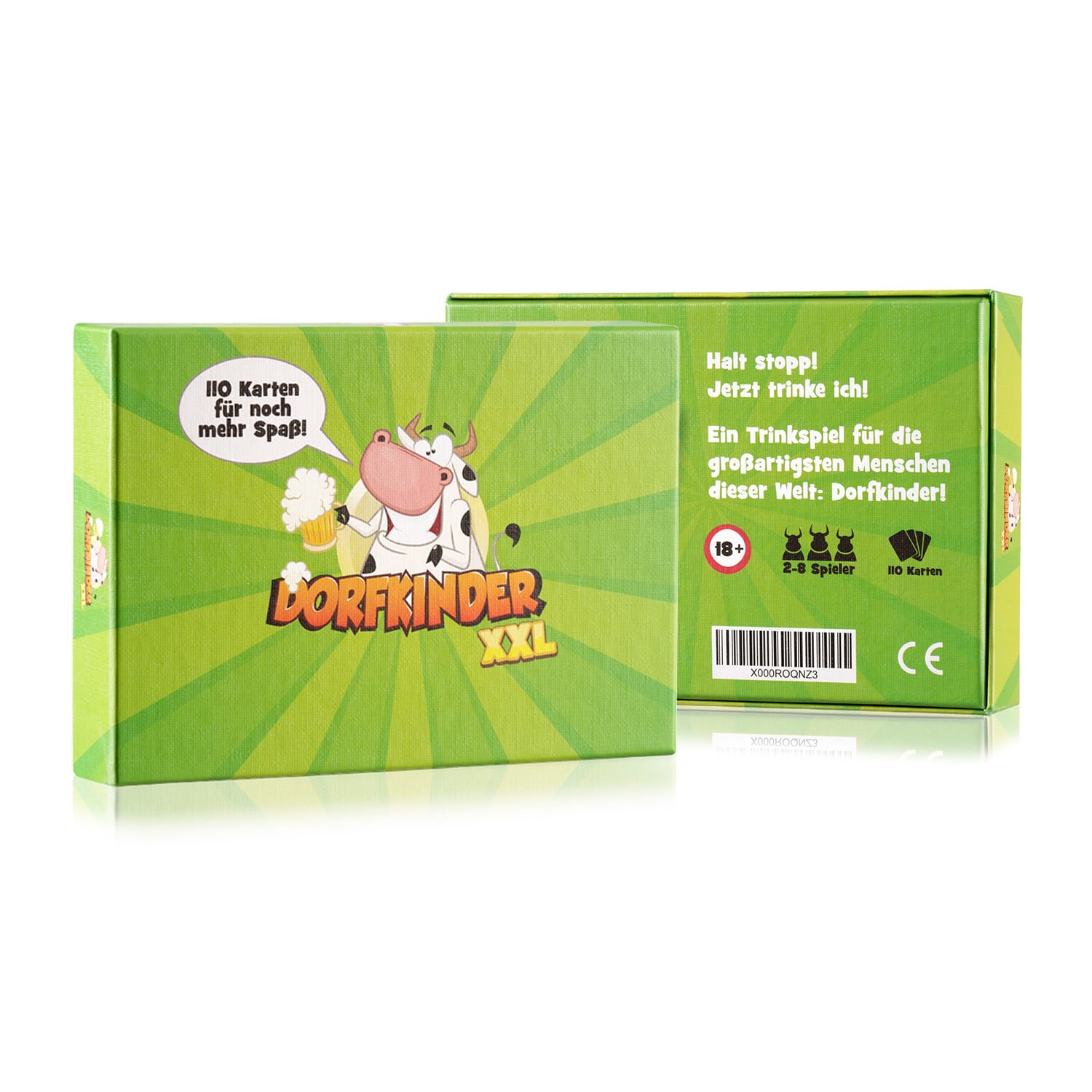 Spielehelden Dedinčania Alkoholická hra 110 kariet Hráči: 2-8 Vek: 18+ – Obrázok 5