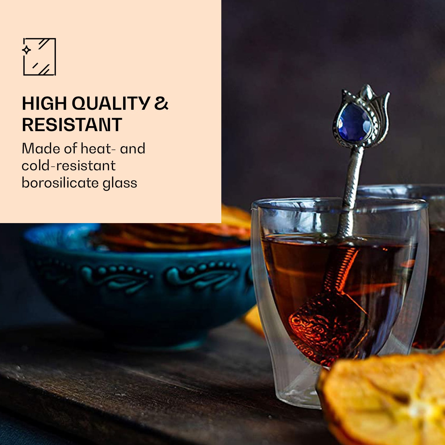 Feelino DUOS, dvojstenný pohár, 80 ml – Obrázok 3