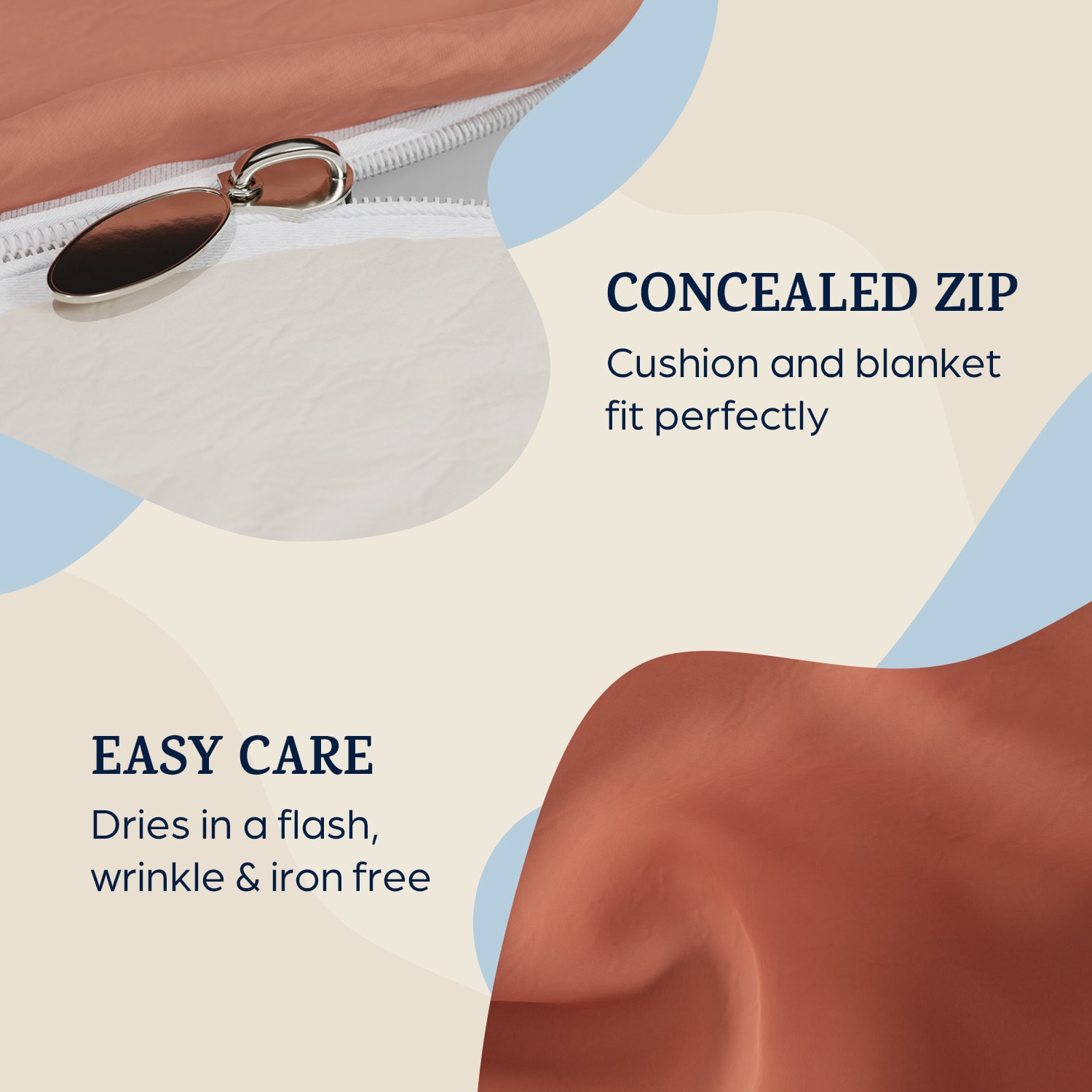 Sleepwise Soft Wonder Edition, posteľná bielizeň, 140x200 cm, mikrovlákno – Obrázok 3