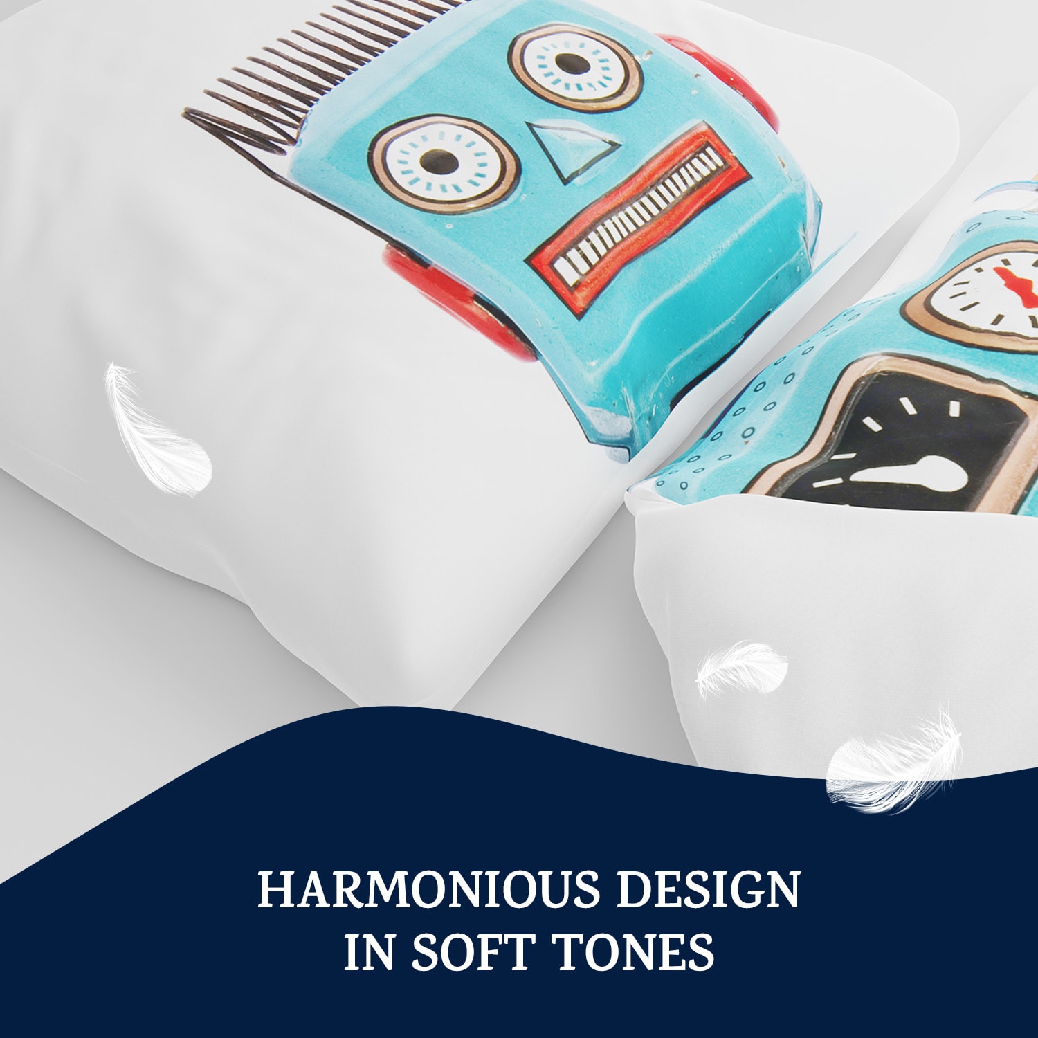 sleepwise, Soft Wonder Kids-Edition, posteľná bielizeň, 135 x 200 cm, 50 x 75 cm, priedušná, mikrovlákno – Obrázok 4