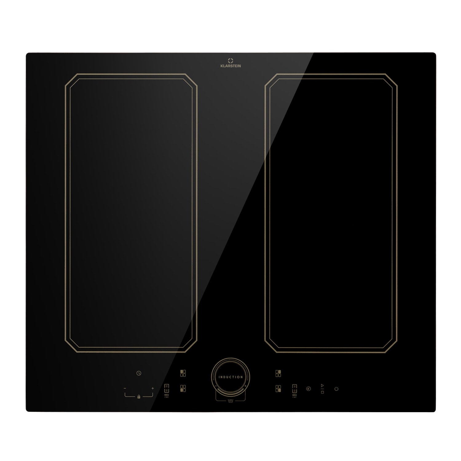 Klarstein Victoria 4 Flex, vstavaná indukčná varná doska, 7000 W, 2 x Flexzone, časovač