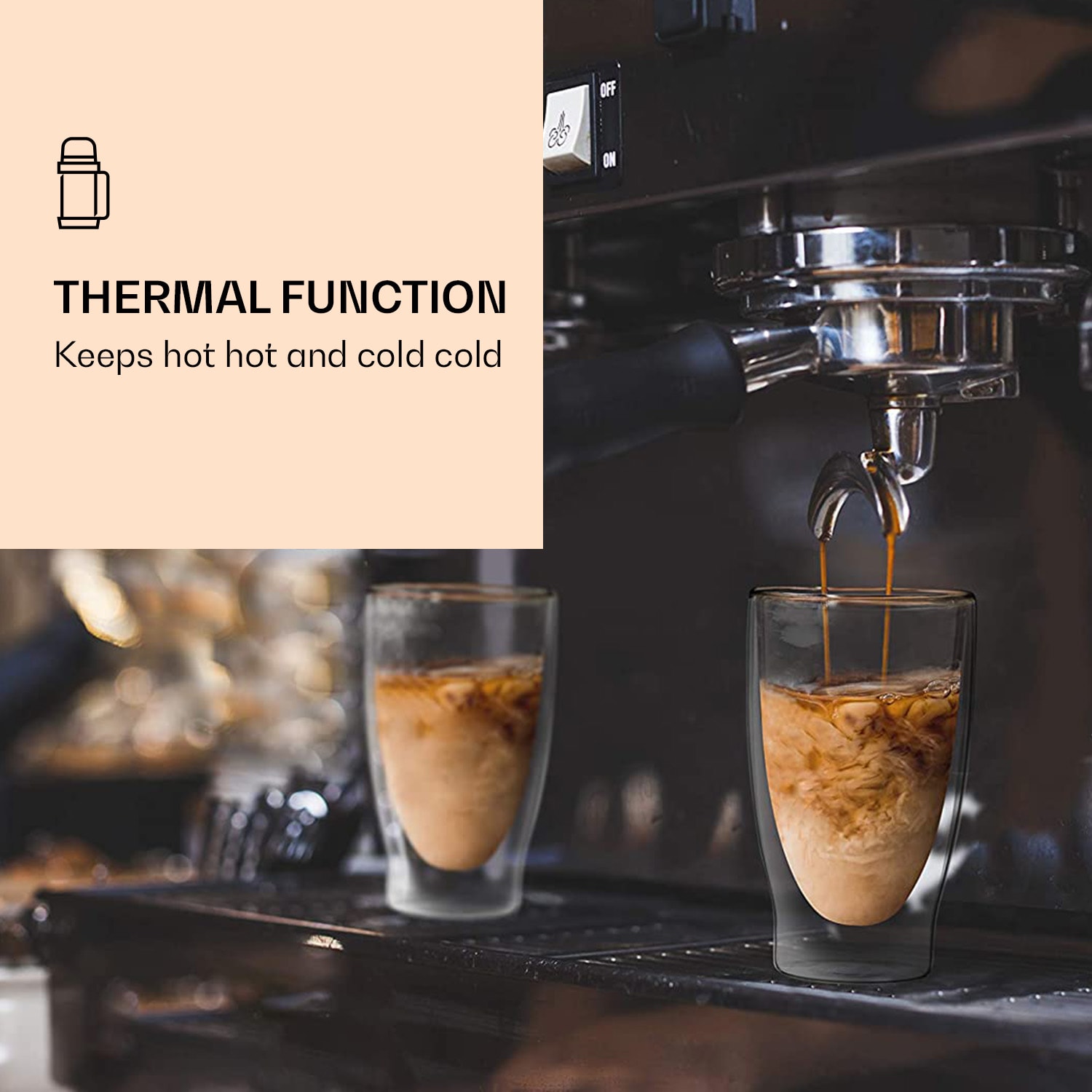 Feelino DUOS, dvojstenný pohár, 400 ml – Obrázok 4