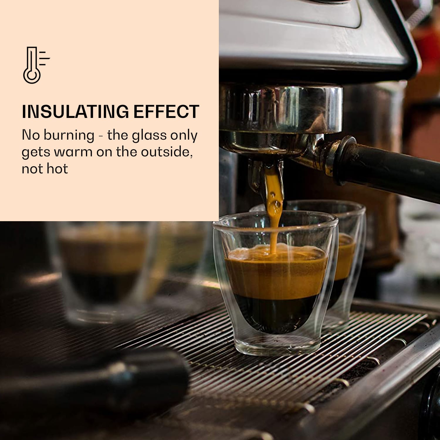 Feelino DUOS, dvojstenný pohár, 200 ml – Obrázok 2