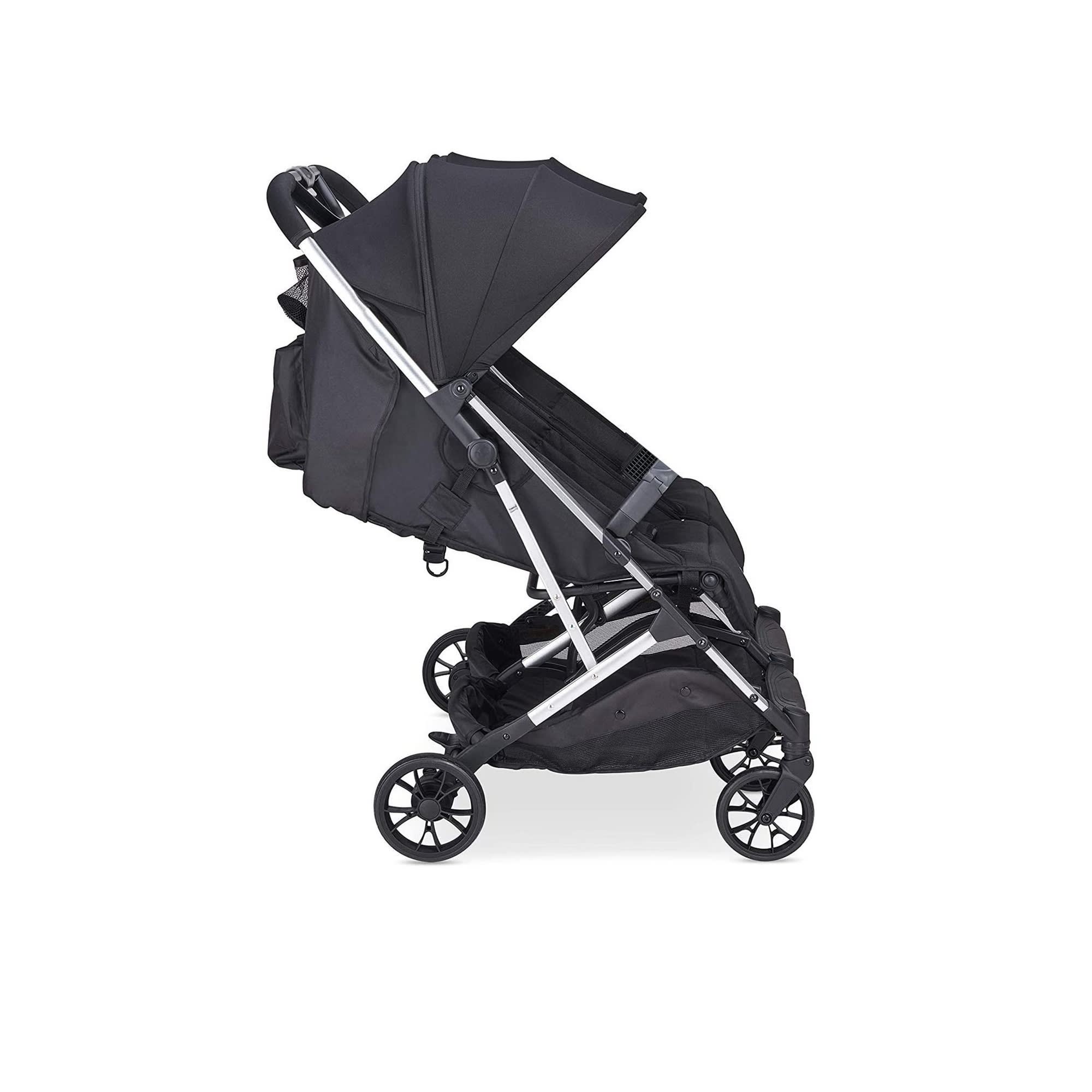 Kočík Babify Twin Air Gemelar, schválený do 22 kg, ľahký a kompaktný, jemná sivá – Obrázok 2