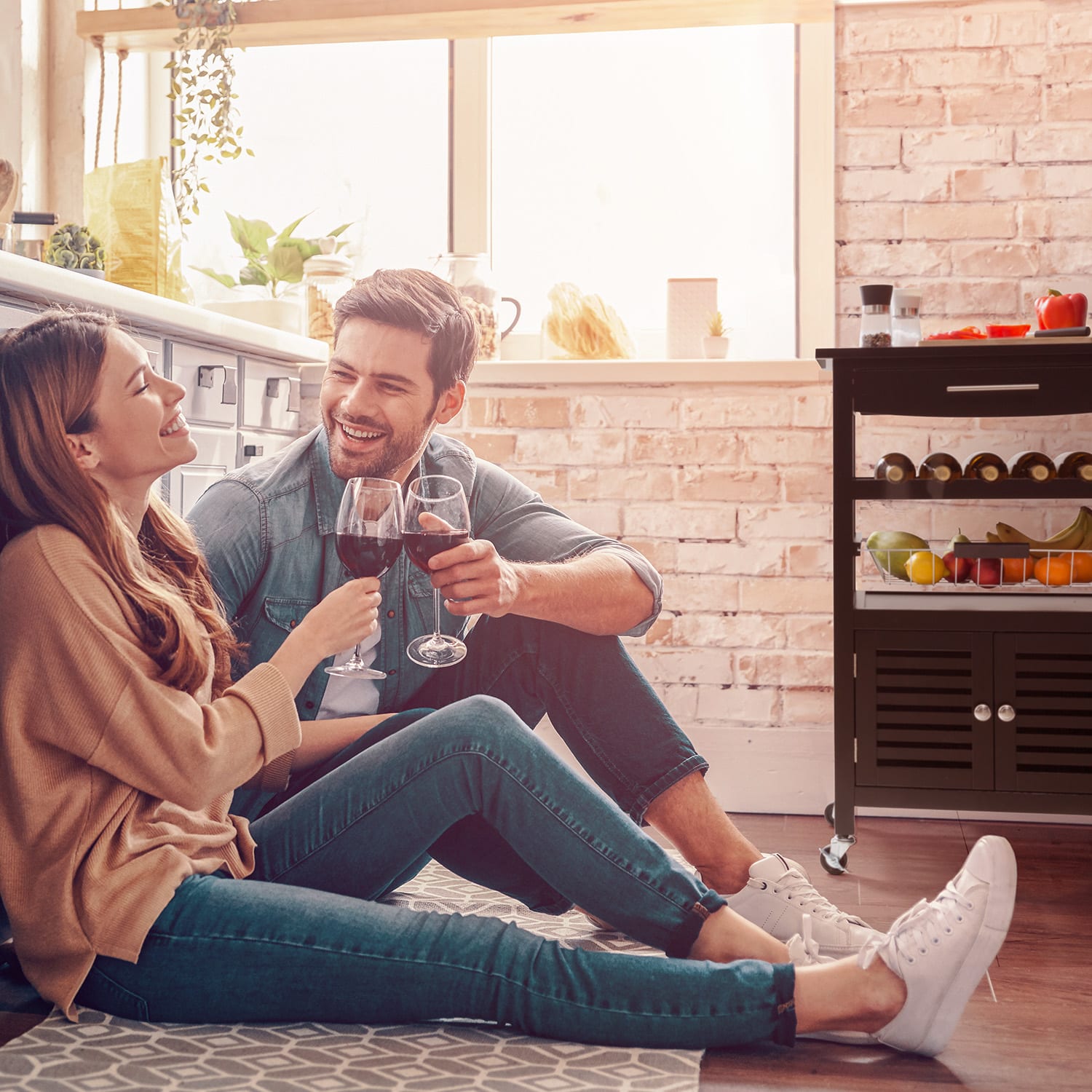 Klarstein Louisiana, servírovací vozík, kuchynský vozík, 5 poschodí, drevený držiak na utierky, mobilný – Obrázok 2