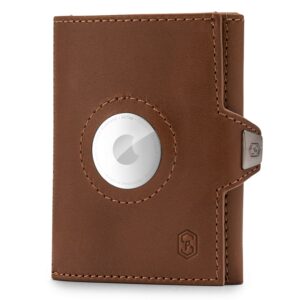 Slimpuro TRYO Trifold Airtag Wallet, 12 kariet, vrecko na mince, 9,2 x 2,2 x 7,5 cm (Š x V x H), ochrana RFID