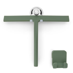 Gütewerk by blumfeldt Blaze Stierka na sprchový kút 28 cm Silikónový kryt Jadro z nehrdzavejúcej ocele Moderný dizajn