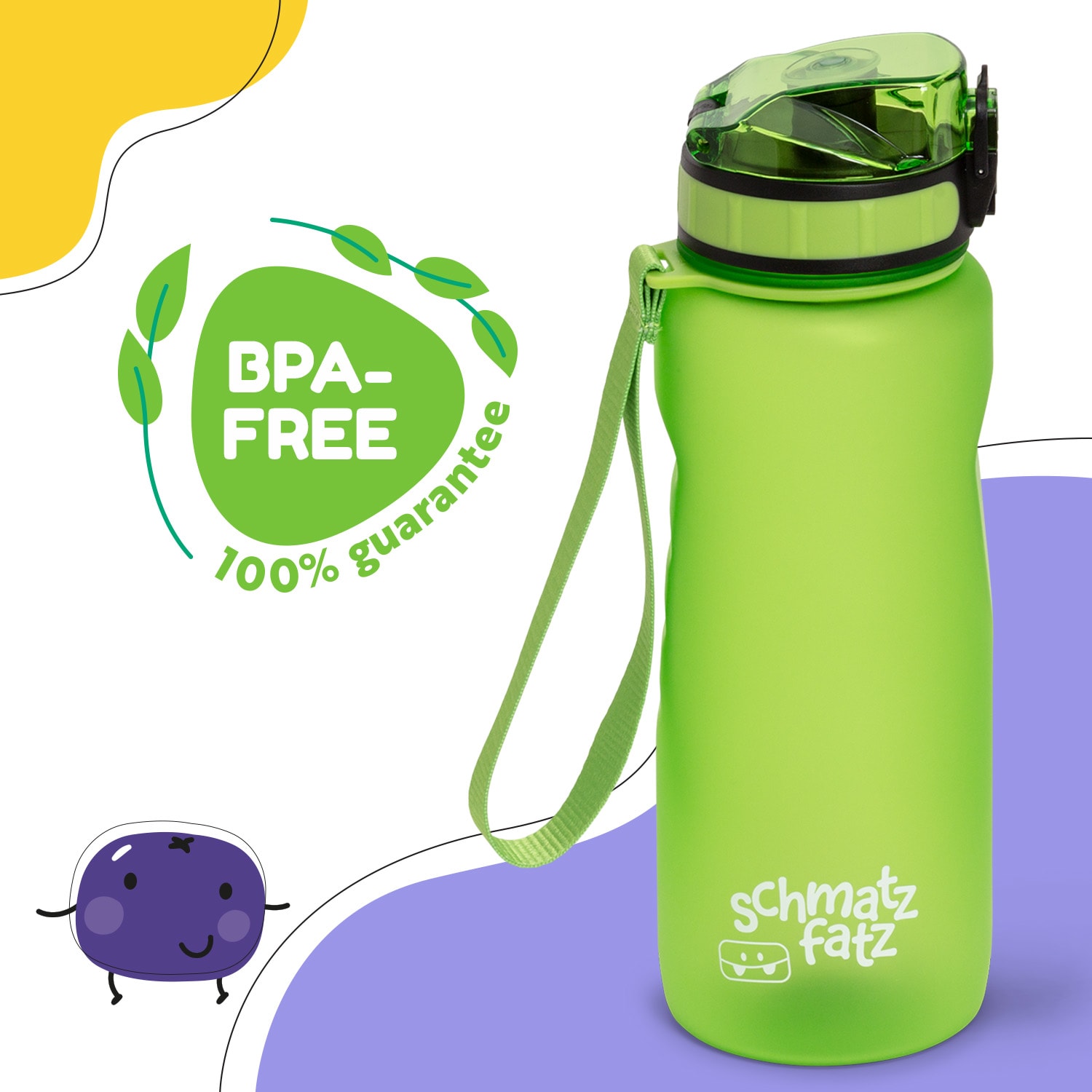 Klarstein Wakaba, fľaša na pitie, 800 ml, Tritan, BPA-free – Obrázok 2