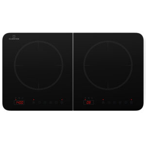 Klarstein Cookio, dvojitá indukčná varná doska, 3500 W, časovač, sklokeramika