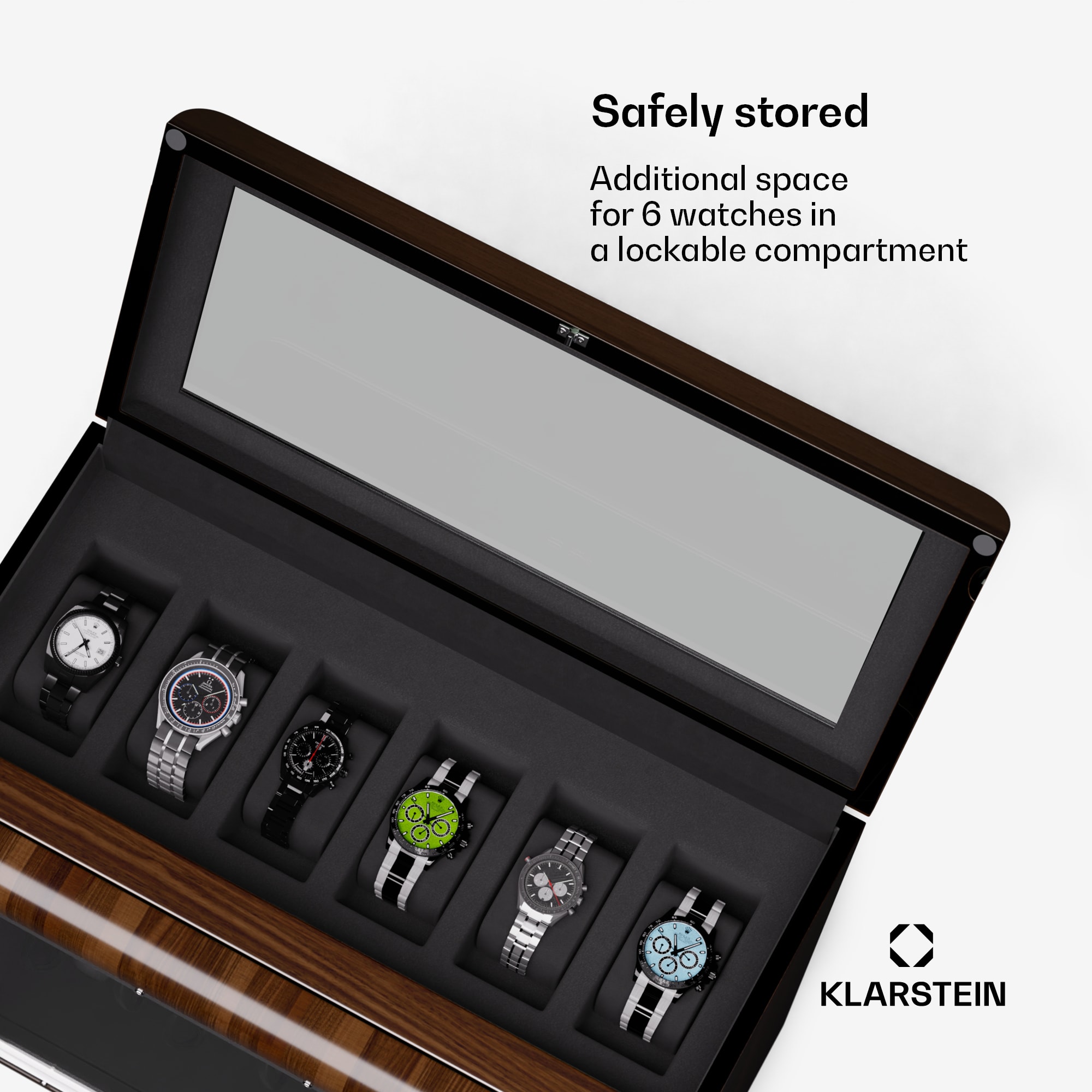 Klarstein Valmont 12+6 naťahovač hodiniek – Obrázok 5
