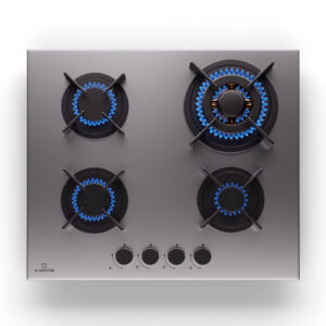 Klarstein Goldflame 4, plynová varná doska, 4 horáky, sebestačná, zemný plyn/propán, nehrdzavejúca oceľ
