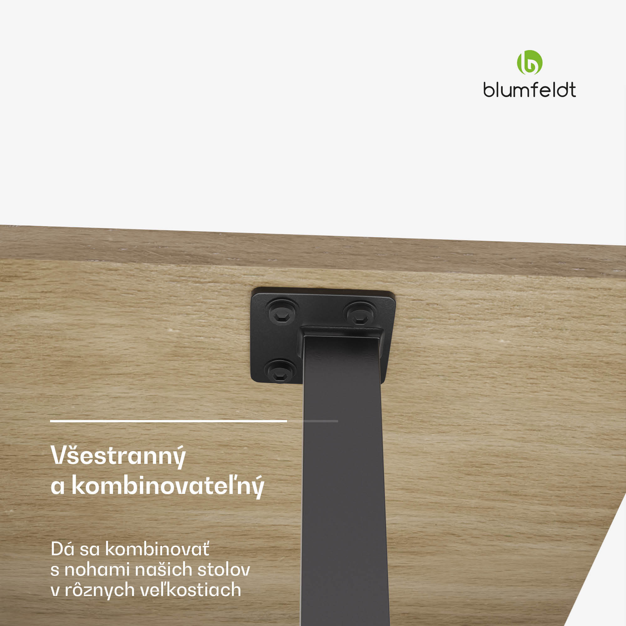 Blumfeldt Bearsdon stolová doska 120 x 80 cm do kuchyne a jedálne, Robustná vrstvená drevotrieska – Obrázok 4