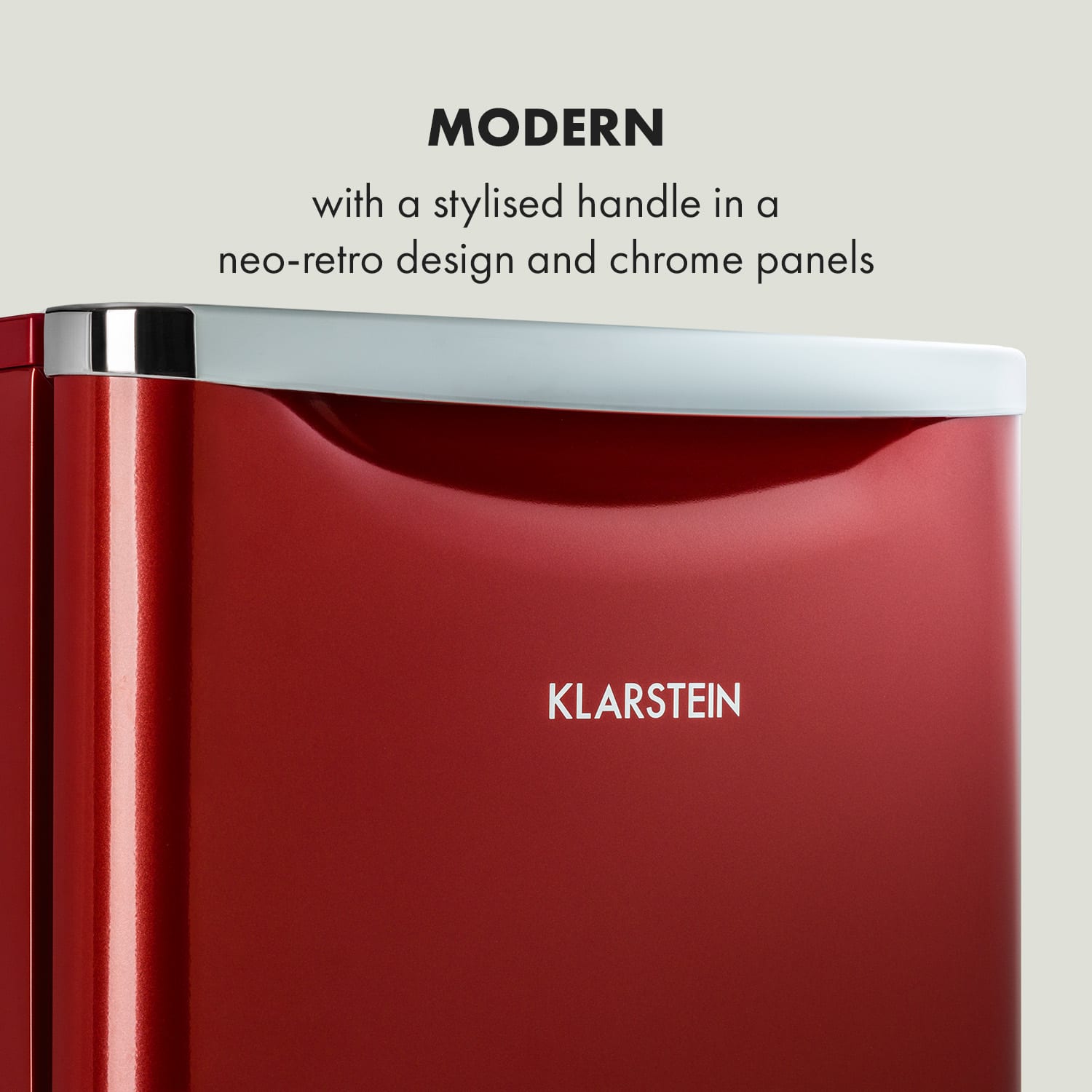 Klarstein Yummy, chladnička s mraziacim priestorom, 45 l, 42 dB – Obrázok 3