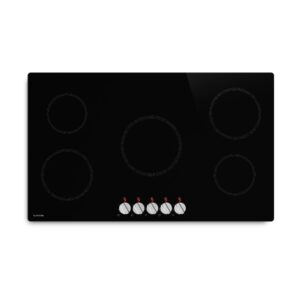 Klarstein Kochheld indukčná varná doska | Elegantná a výkonná | 5 varných zón | 8700 W | 90 cm