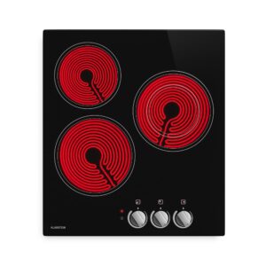 Klarstein EasyCook sklokeramická varná doska | 3 varné zóny | 4700 W | 11 úrovní výkonu | 45 cm