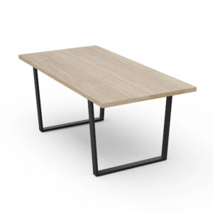 Blumfeldt Bearsdon jedálenský set, stolová doska a kovové nohy stola, industriálny štýl, stabilný, moderný