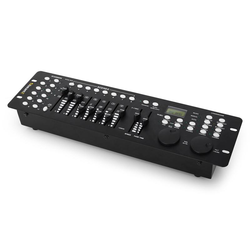 Beamz DMX 240 Controller, 240 kanálov, MIDI – Obrázok 3