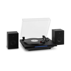 Auna TT-Play PLUS, gramofón, reproduktory, max.20W, BT, 33/45 rpm