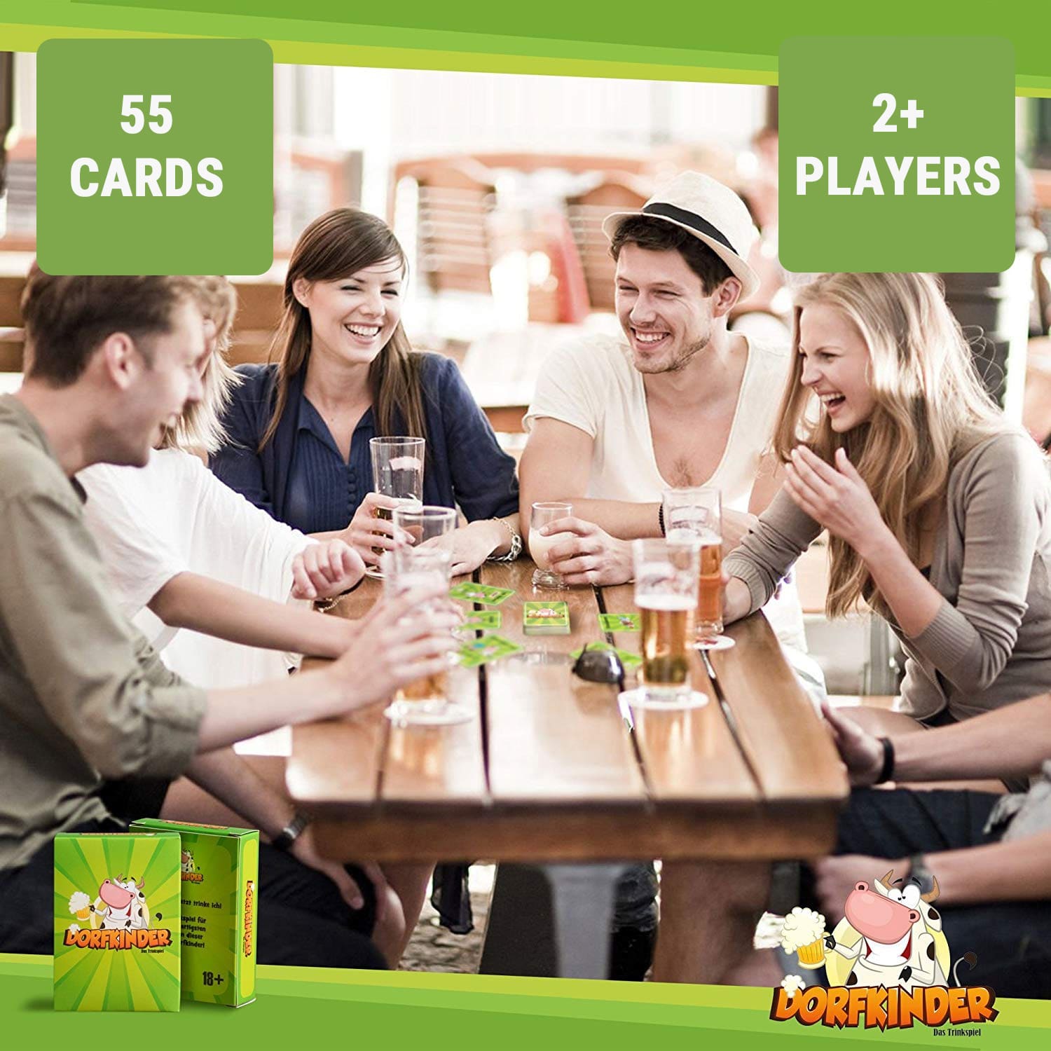 Spielehelden Dedinčania Alkoholická hra 55 kariet Hráči: 2-8 Vek: 18+ – Obrázok 2