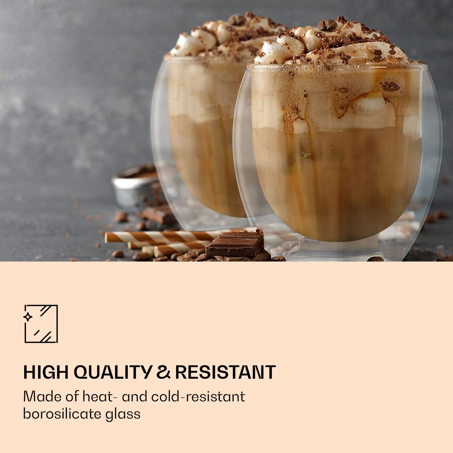 Feelino DUOS Jumbo, dvojstenný pohár, 310 ml – Obrázok 2