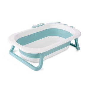 Babify, Shower, skladacia detská vanička, netoxická vanička na kúpanie pre novorodencov, protišmykové nožičky pre stabilitu