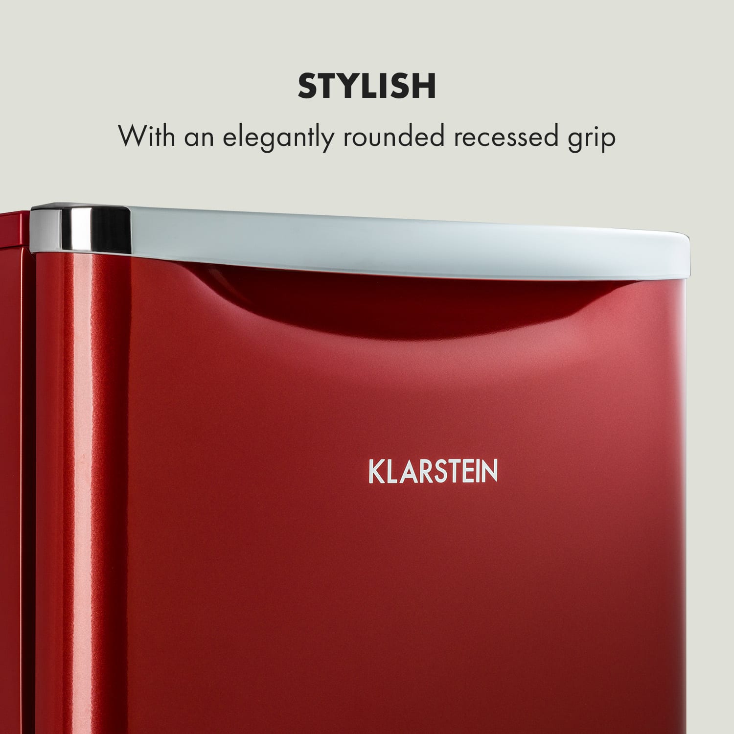 Klarstein Yummy, chladnička s mraziacim priestorom, 90 l, 42 dB – Obrázok 3