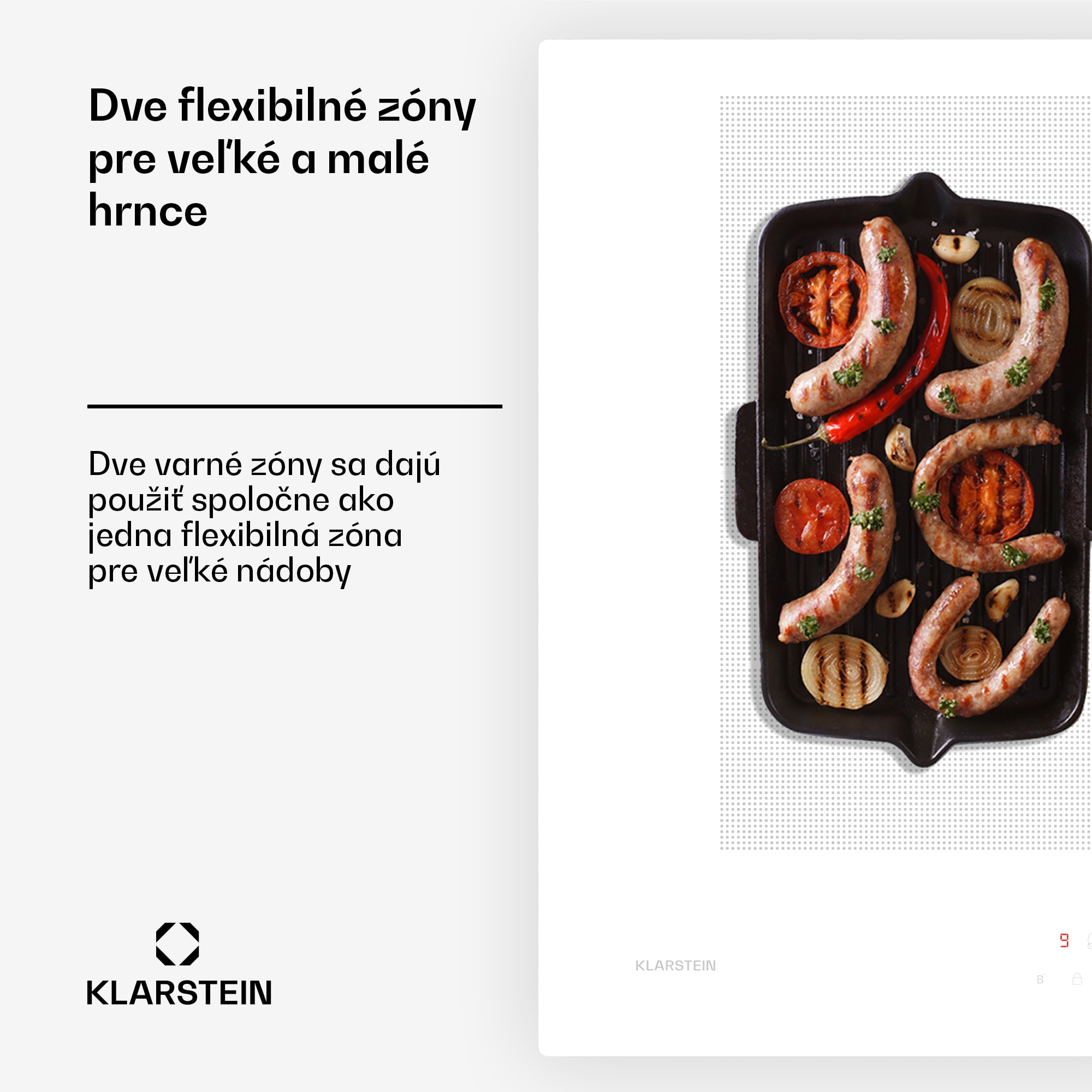 Klarstein Chef-Fusion Down Air System, 2 v 1, indukčná varná doska + digestor, výkonný, 7200 W – Obrázok 3