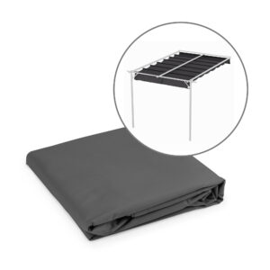 Blumfeldt Panteónová stena 3x4 Strecha sivá