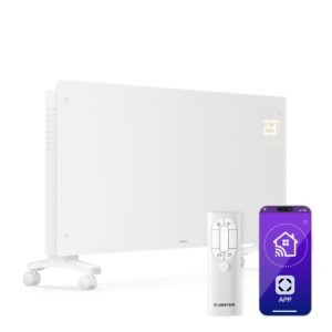 Klarstein Bornholm konvektor | 3000 W | 30 m² | Výkonný a štýlový | 105 cm x 51 cm