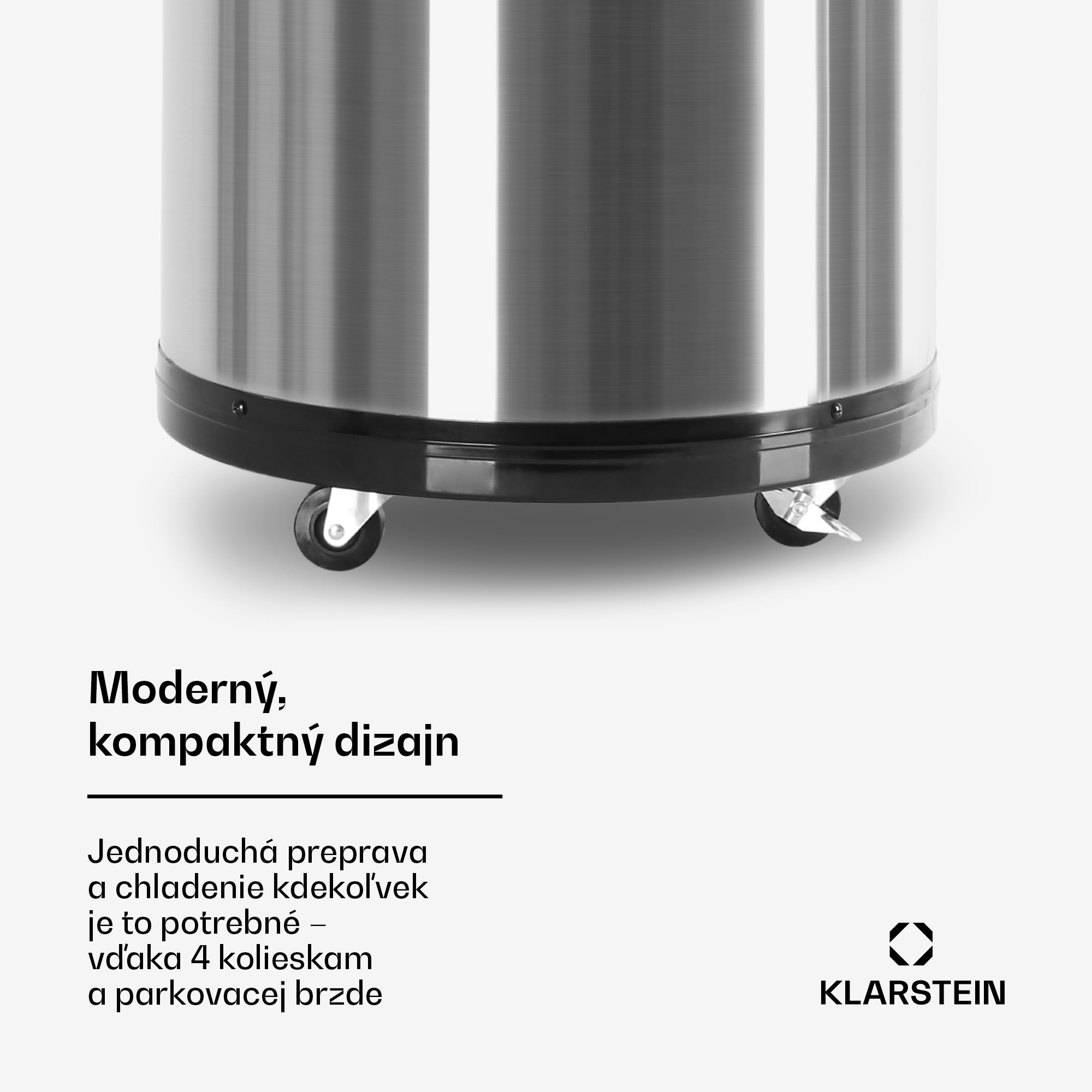 Klarstein Mr. Barbot, barová chladnička, 50 l, energet. trieda F, nehrdzavejúca oceľ – Obrázok 4