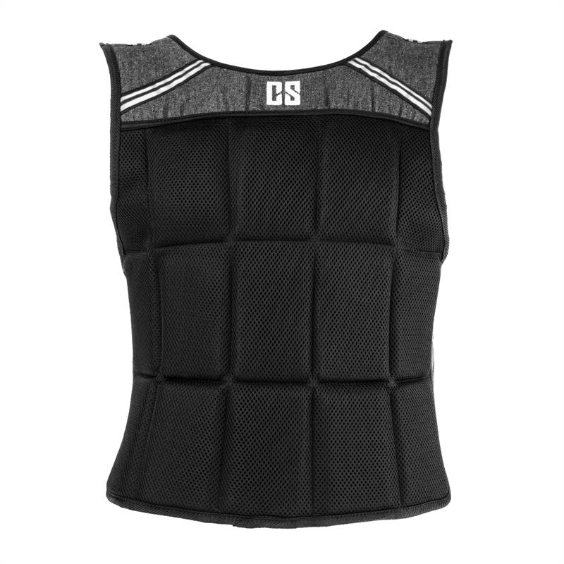 Capital Sports Vestpro 10, záťažová vesta s 10 kg závažiami, celkom 23 závaží – Obrázok 3
