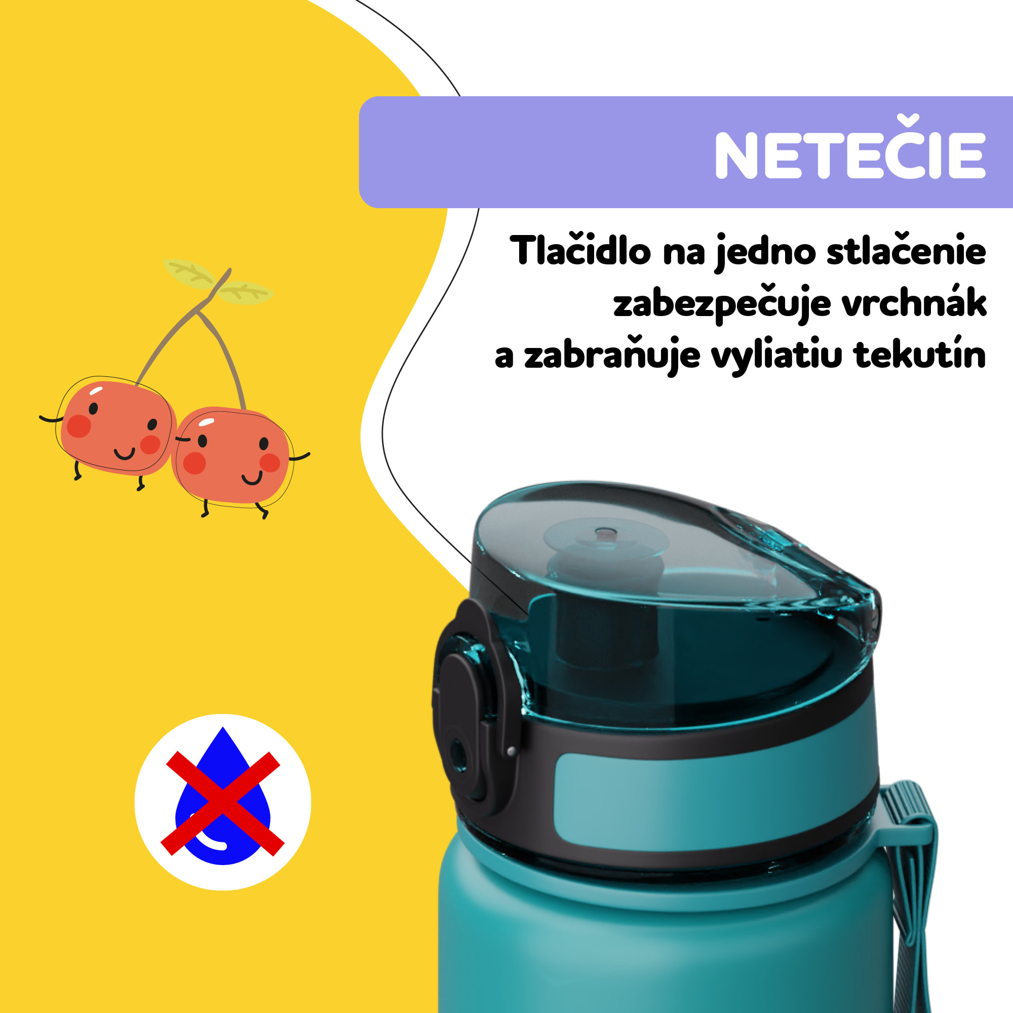Klarstein schmatzfatz náhradné viečko, tlačidlo, silikónová slamka, pre 500ml fľašu – Obrázok 4