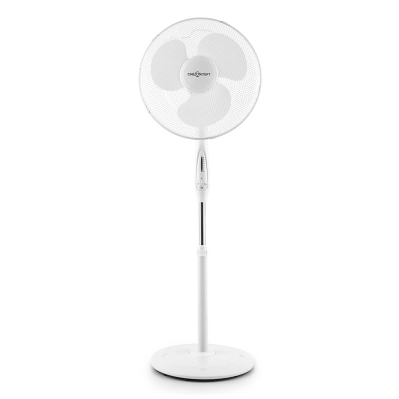 OneConcept White Blizzard RC 2G stojanový ventilátor set 50 W 41 cm s diaľkovým ovládaním – Obrázok 3