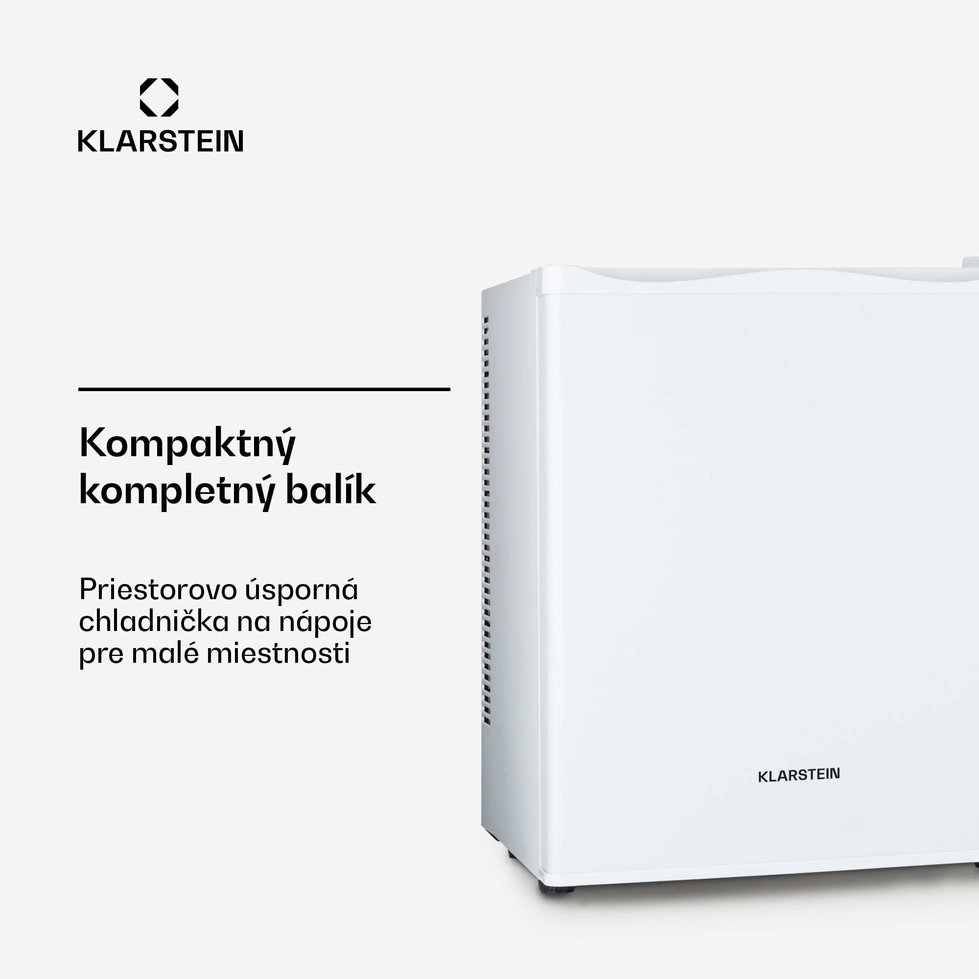 Klarstein Happy Hour, minibar, 5-15°C, energet. trieda G, tichý, 23dB, LED svetlo – Obrázok 3