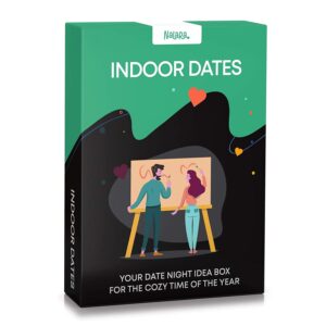 Spielehelden Indoor Dates Kartová hra pre páry 55 milujúcich nápadov na rande svadobný darček v anglickom jazyku
